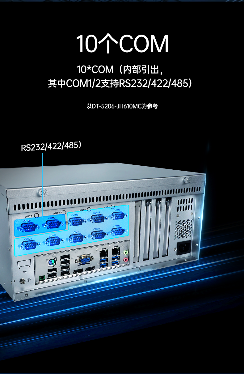 壁掛式重慶工控機(jī),接口豐富可三屏顯示主機(jī)廠家,DT-5206-JH610MC.png
