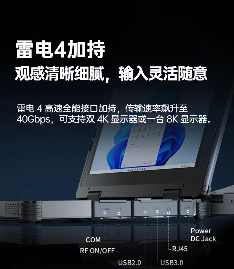 酷睿12代戶外筆記本,雷電4高速接口,Windows 11加固天津三防筆記本,DTN-S1512E.jpg